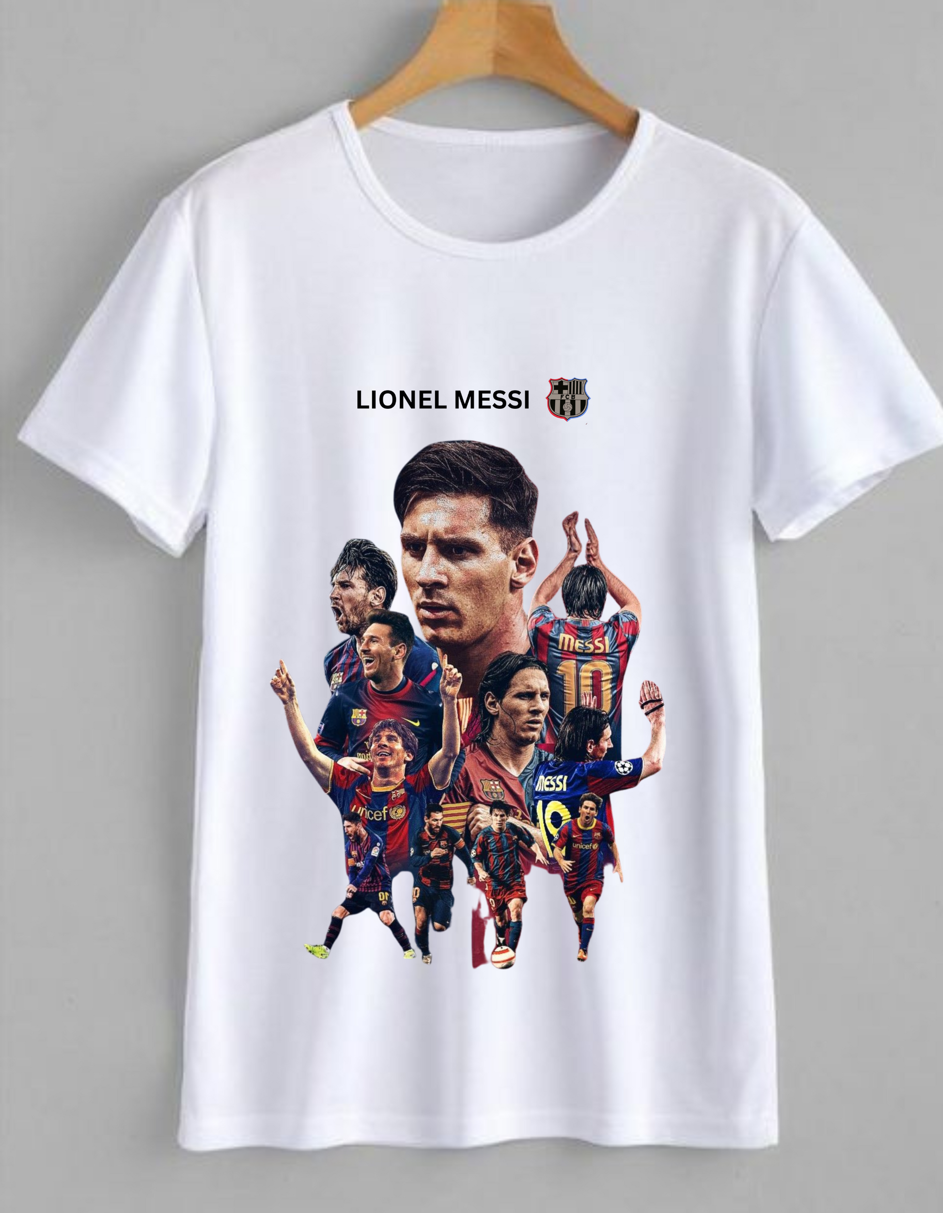 Messi Barcelona T-Shirt Desing
